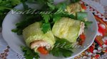 Кабачковые рулетики с курицей в микроволновке