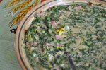 Вкусная окрошка на квасе