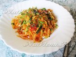 Как приготовить тушеную капусту с цукини