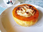 Запеченная тыква, фаршированная творогом, изюмом и яблоками