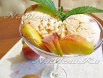 Персиковое мороженое