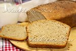 Пшенично-ржаной хлеб на огуречном рассоле