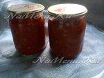 Кабачковая икра с болгарским перцем