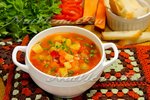 Минестроне с тыквой