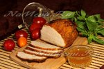 Свинина, запеченная в медово-горчичном маринаде
