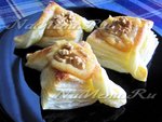 Слойки с яблоками