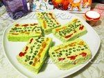 Террин из цукини со стручковой фасолью