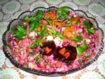 Винегрет с фасолью