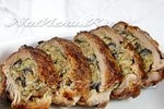 Свинина, фаршированная грибами