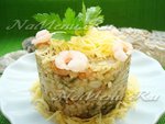 Ризотто с креветками и фенхелем в мультиварке