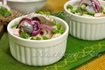 Картофельный салат с сельдью
