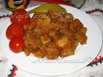 Картошка с мясом в мультиварке