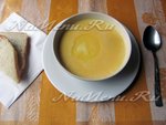 Молочная затирка с тыквой
