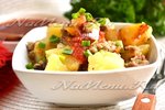 Картошка с фаршем в мультиварке