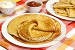 Заварные блины на кефире