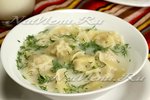 Чучвара – узбекские пельмени с мясным бульоном