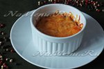 Жульен с курицей, грибами и сметаной