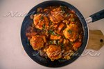 Мясные шарики в сладкой томатной заливке