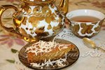 Манник на кефире с тыквой