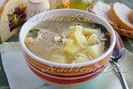 Суп с курицей и вермишелью