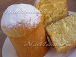 Быстрый кулич с цукатами