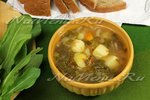 Картофельный суп со щавелем