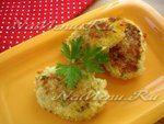 Овощные котлеты из кабачков и картофеля с сыром