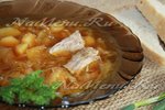 Классический борщ на говяжьей косточке