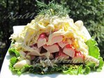 Крабовые палочки под шубой