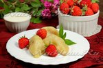Вареники с клубникой на пару