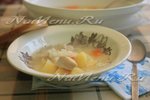 Куриный суп в пароварке