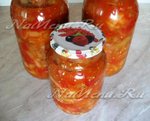 Соте из баклажанов на зиму