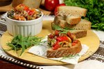 Закуска из печеных овощей