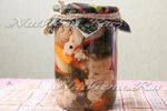 Цветная капуста с кабачками и морковью