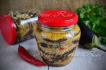 Баклажаны на зиму с пикантным соусом