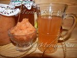 Яблочный сок и пюре в пароварке