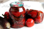 Консервированные баклажаны в томате на зиму