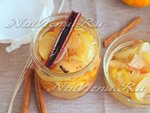 Варенье пятиминутка из яблок с корицей