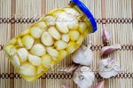 Чеснок в растительном масле на зиму