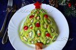 Салат "Ёлочка" с киви