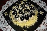 Салат на Новый Год "Первые снежинки"