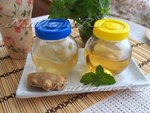 Ароматизированные сиропы из мяты и имбиря на зиму