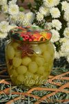 Острый маринованный виноград «кишмиш» на зиму
