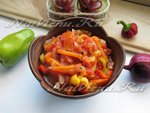 Лечо с луком и морковью на зиму