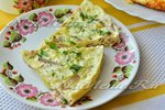 Сырный омлет в мультиварке