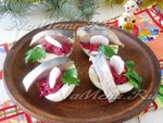 Закуска из сельди со свеклой