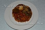 Говяжья печень с картофелем и луком "Корма"