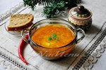 Постный суп с чечевицей