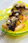 Печенье с шоколадом и ананасом