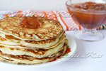 Блинчики на кефире с овсяными хлопьями